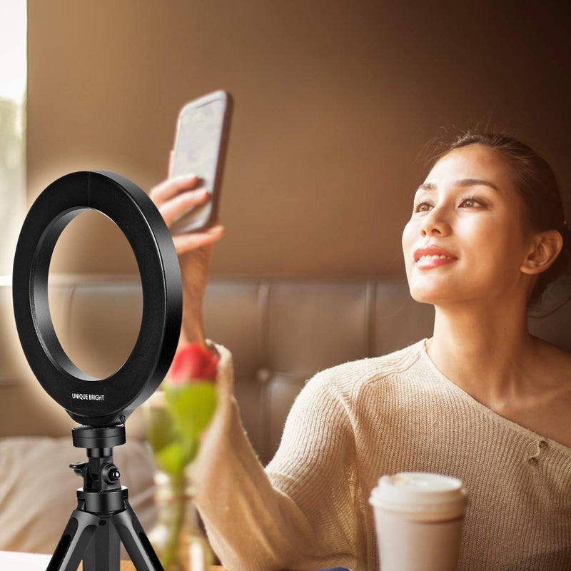 8 Inch Makeup Ring Light Beauty Selfie Photo Light Kit with Stand Super Bright LED Lamp for Photography YouTube Videos Streaming Instagram 8 Inch