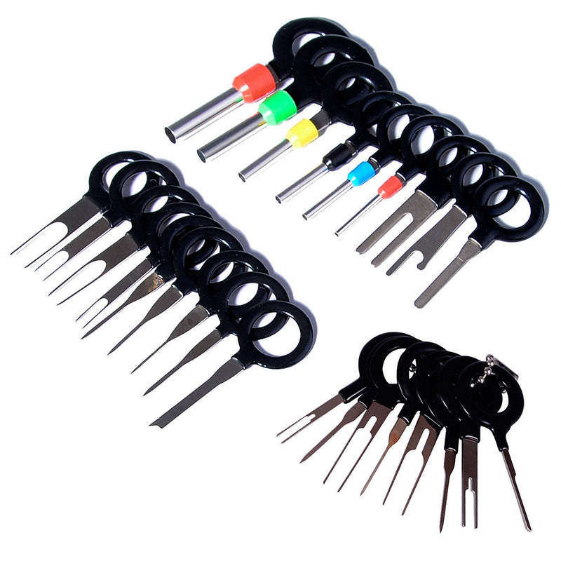 70 Pcs Terminal Removal Key Tool, BingSnow Terminal Pin Extractor Puller Repair Remover Key Tools for Most Connector Terminal