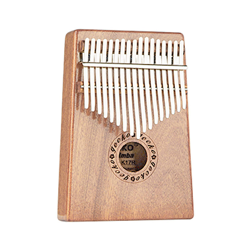 Kalimba Thumb Piano 17 Key Pocket Piano Portable Piano Mbira Sanza African Finger Piano with Kalimba Thumb Protector Hammer for Beginners Kids Adult Present Musical Toy Giftfor Kids