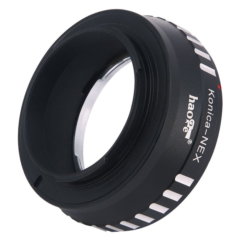 Haoge Manual Lens Mount Adapter for Konica AR Mount Lens to Sony E Mount NEX Camera as a3000 a3500 a5000 a5100 a6000 a6400 a6500 A7 A7R A7S A7II A7RII A7SII A7III A7RIII A9 VG10 VG30 VG900 FS700 FS7