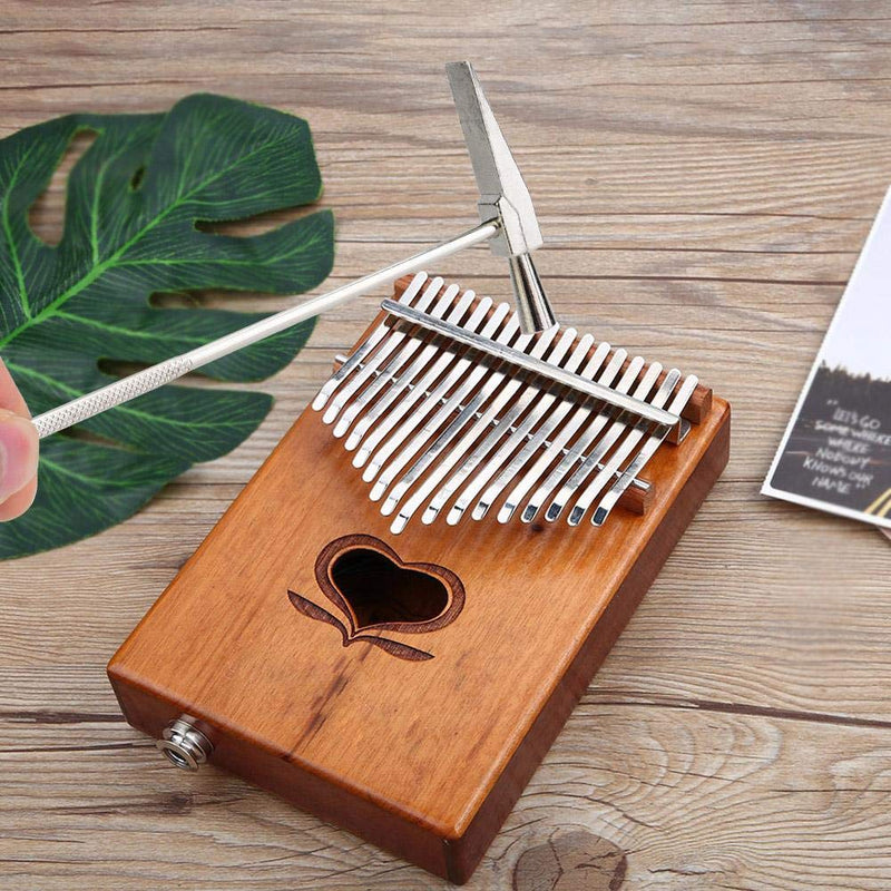 Tune Hammer Metal Tuning Hammer Kit Strong and Durable Thumb Piano Kalimba Tone Tuning Hammer Musical Instrument Tool Accessory Silver by RiToEasysports