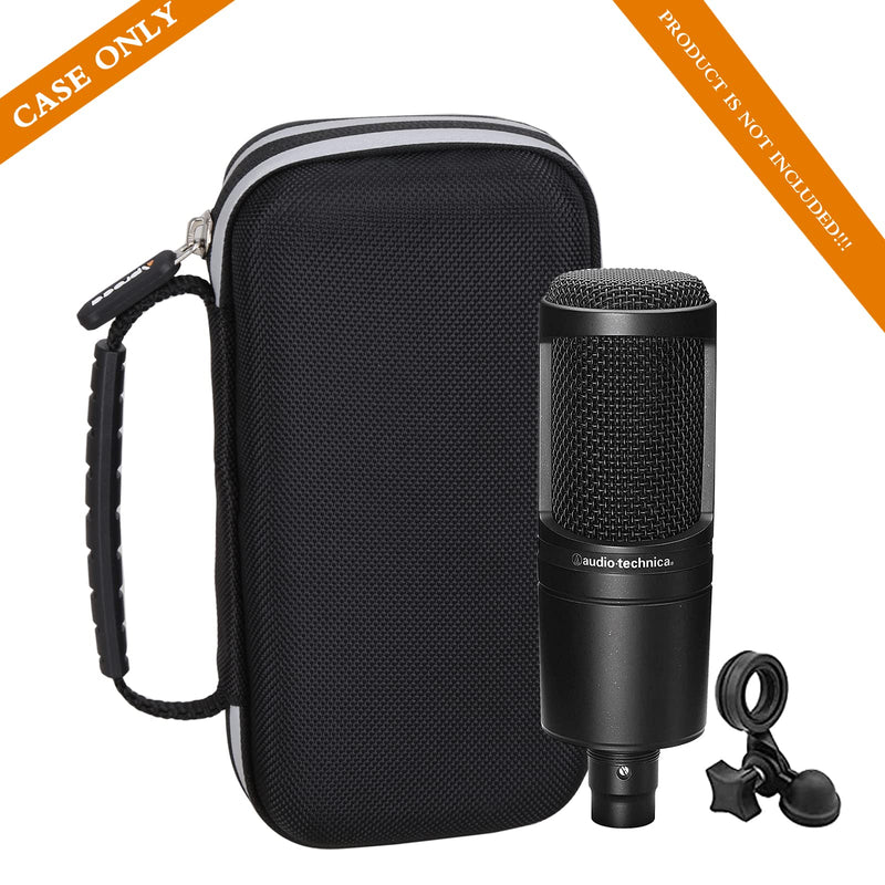 Aproca Hard Storage Travel Case, for Audio-Technica AT2020 Cardioid Condenser Studio XLR Microphone
