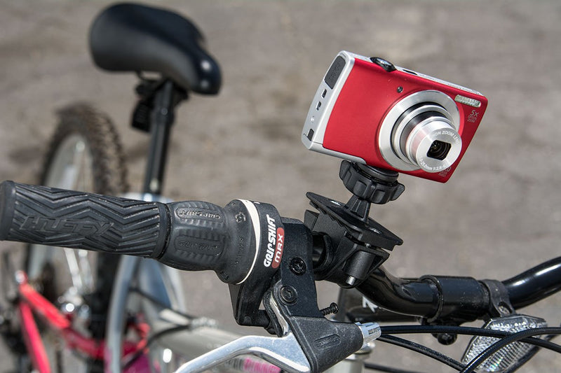 Arkon Camera Bike Motorcycle Handlebar Mount Holder for Sony Samsung Panasonic Nikon Cameras