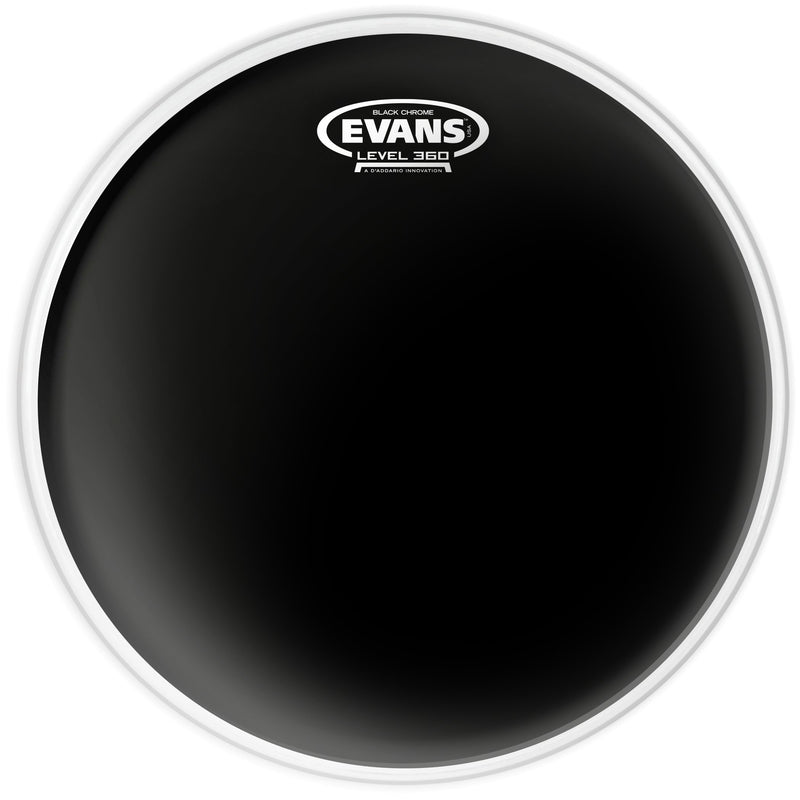 Evans 13 inch Drum Head – Black Chrome