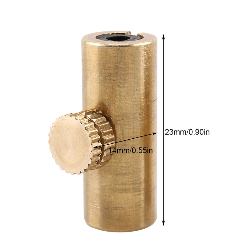 Golden Brass Adjustable Cello Wolf Tone Eliminator Wolf Tone Mute Suppressor Tube Eliminate Wolf Tone Set of 2