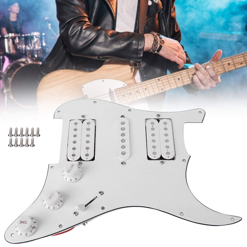 Humbucker Pickguard Useful for SQ Electric Guitar for Guitar Players (white)
