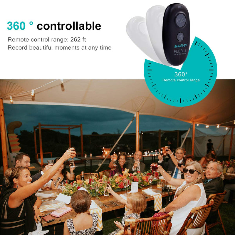 AODELAN Wireless Shutter Release Camera Remote Control for Sony a5100, a6000, a6300, a5000, a7 III, a7 II, a7, a7R III, a9, RX100 III, RX10M2, Replaces Sony RM-L1AM and RM-SPR1
