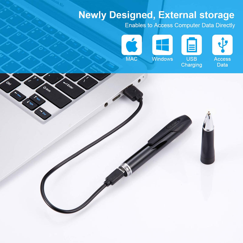 Hidden Spy Camera Pen Nanny Camera Pen HD 1080P, Spy Kit Body Camera Portable Pocket Mini Camera 150 Minutes Battery Life with 32GB SD Card