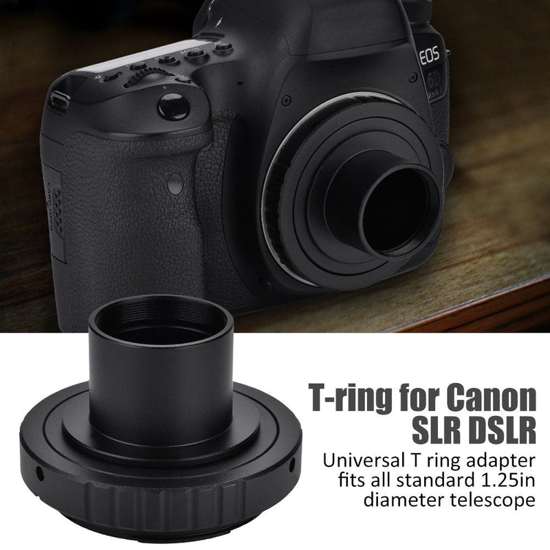 1.25in Telescope Mount Camera Adapter T SLR Ring for Camera Lens, for EOS 5d, 5d Mark Ii, 50d, 60d, 20d, 30d, 40d, 350d, 400d, 450d, 500d, 550d, 600d, 1100d, 1d