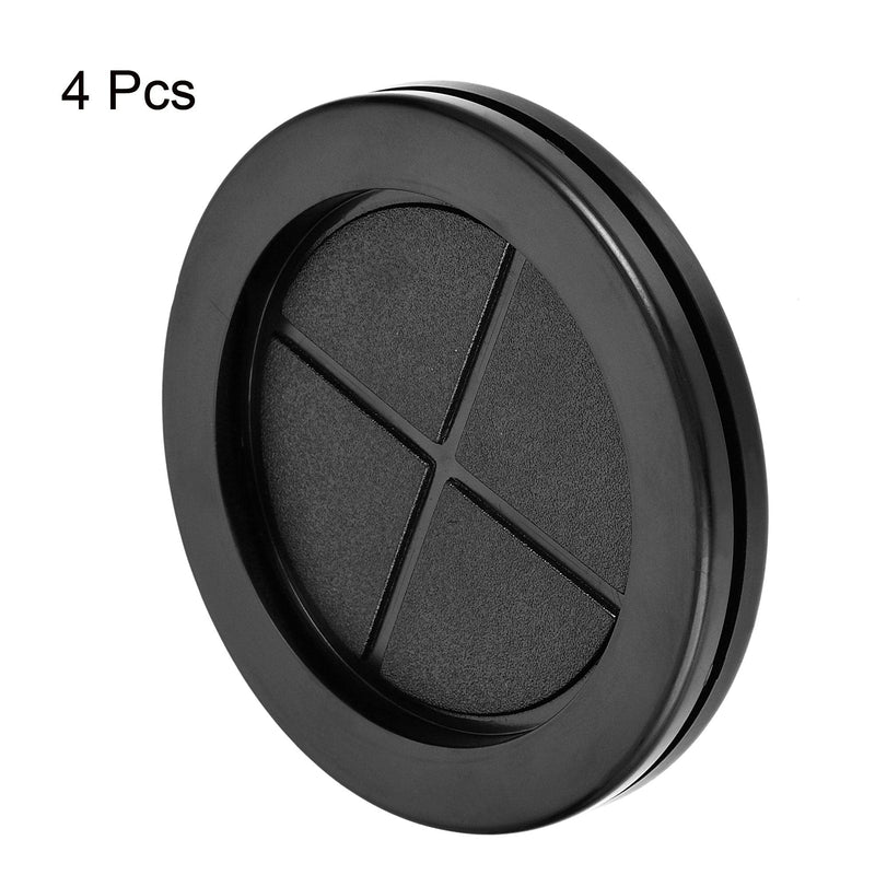 uxcell Rubber Grommet Round Double-Sided Mount Dia 70 mm for Wire Protection 4pcs