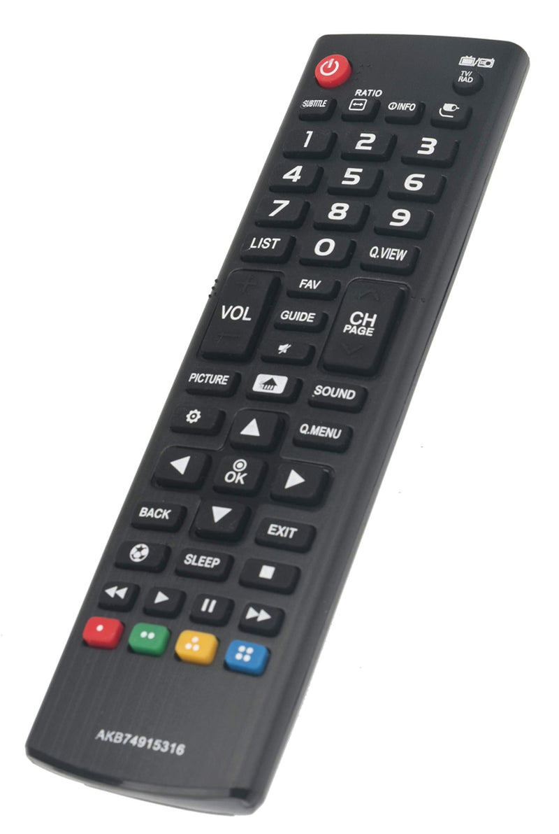 VINABTY AKB74915316 Replaced Remote fit for LG TV 49LH570A 49LH5700 55LH575A 55LH5750 43LH570A 43LH5700 50LH5730 32LH573b