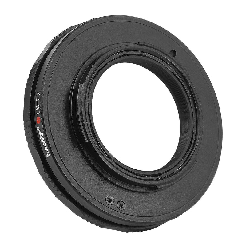 Haoge Macro Focus Lens Mount Adapter for Leica M LM, Zeiss ZM, Voigtlander VM Lens to Fujifilm Fuji X FX Mount Camera Such as X-E1 X-E2 X-E2s X-E3 X-Pro1 X-Pro2 X-T1 X-T2 X-T3 X-T10 X-T20 X-T30 Copper