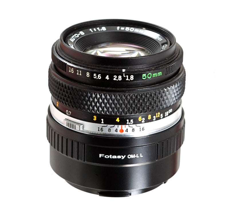 Fotasy Olympus OM Lens to Leica L Adapter, OM Leica T Adapter, OM Leica SL Adapter, OM Lens to Panasonic S Adapter, OM Sigma L, fits Leica SL TL2 TL Leica T & Panasonic Lumix S1 S1H S1R, Sigma fp OM - Leica L