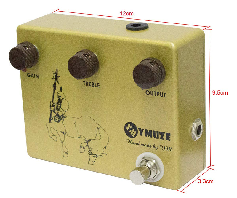 [AUSTRALIA] - Handmade YMUZE GOLD Professional Overdrive Boost Guitar Effects Pedal 