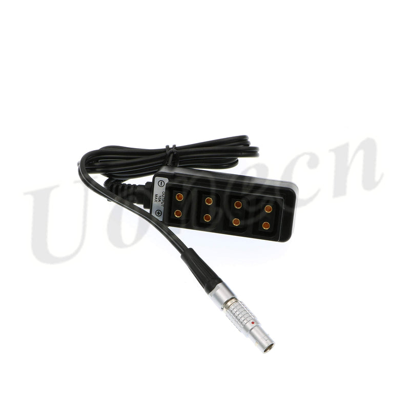 Uonecn Splitter Cable for RED DSMC2 Jetpack RTmotion Sidekick 4 Port D-tap Female to FGG. 0B 2 pin Male