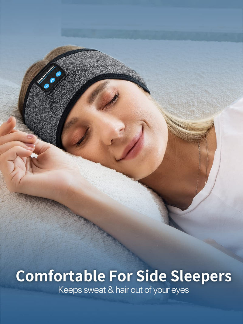 [AUSTRALIA] - Sleep Headphones Headband Headphones, 10+ Hours Play Time with Stereo HD Hi Fi Speakers, Sports Headband Built in Speakers Perfect for Workout,Running,Yoga,Travel,Insomnia 