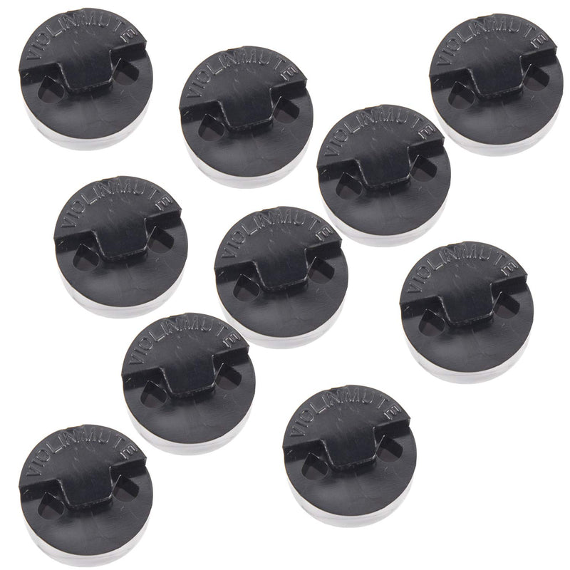 Violin Practice Mute 10PCS Rubber Round Ultra Practice Silencer