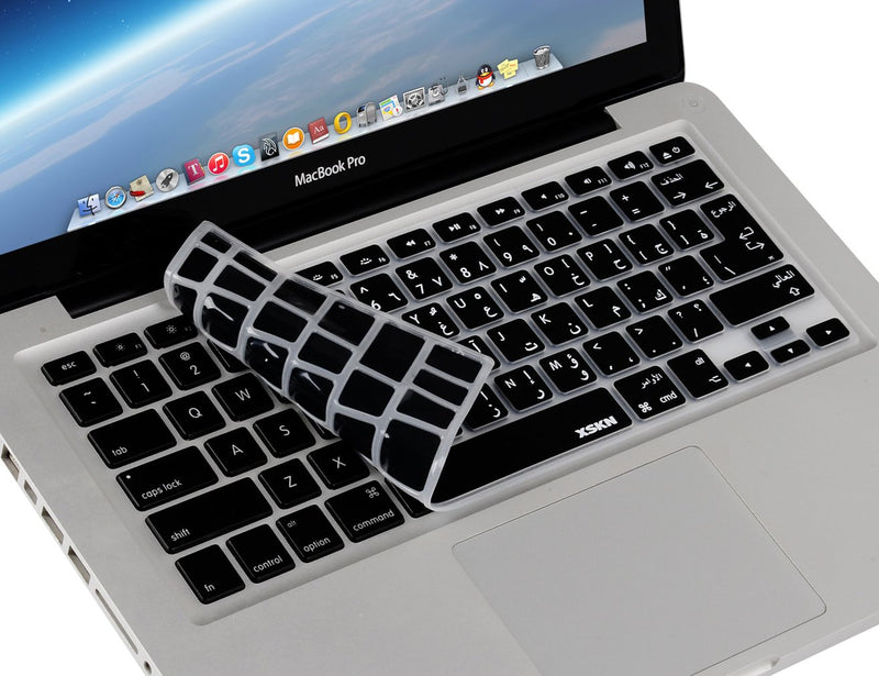 Arabic Language Keyboard Cover Silicone Skin for Macbook Pro 13 15 17 Inch