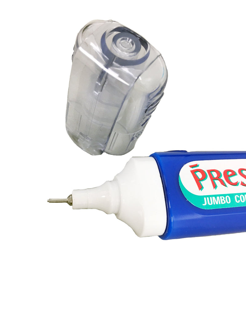 Presto! Multipurpose Correction Pen, 12 ml, White, Sold as Pack of 3