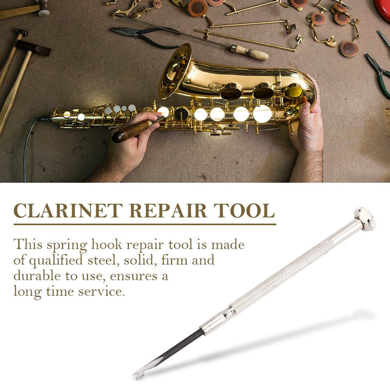 Spring Hook Repair tool, Woodwind Repair Tool Spring Hook Repair Maintenance Tool for for Clarinet Flute Basson Oboe Piccolo Accessory