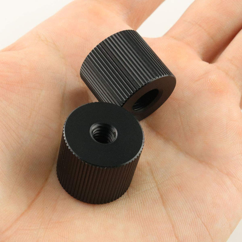 E-outstanding Tripod Nut 2PCS 1/4"-20 to 1/4"-20 Barrel Connection Mounts Nuts for Articulating Arms Tripod Rigs Replacement