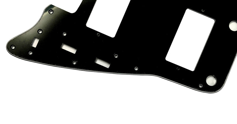 Custom Guitar Pickguard For Fender US Jazzmaster PAF Style Scratch Plate (3 Ply Black) 3 Ply Black