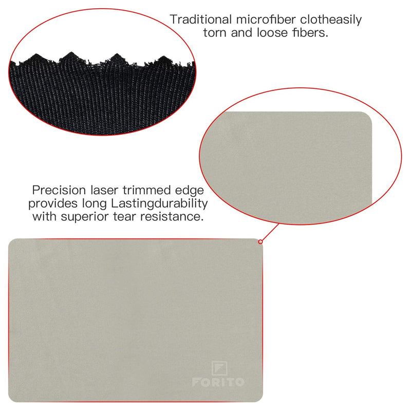 Microfiber Liner Cleaning Cloth 15" with Screen Keyboard Imprint Protection, Compatible with MacBook Pro 15" and 16"