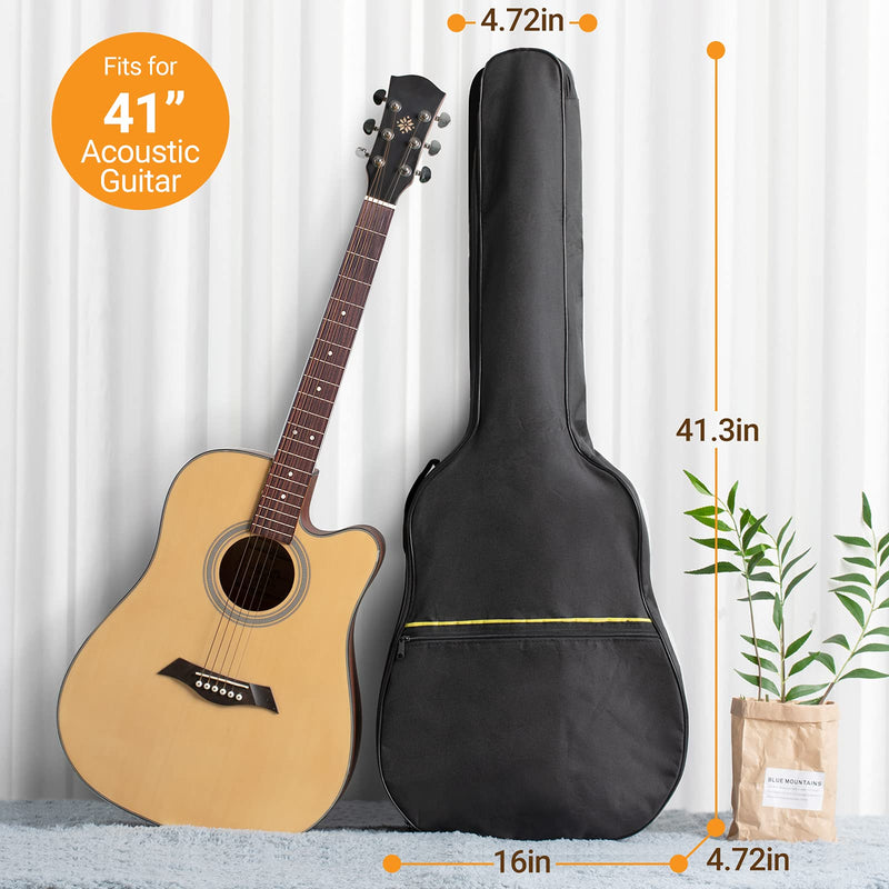 CAHAYA Acoustic Guitar Dust Cover Soft Guitar Bag Guitar Cover Gig Bag, No Padding CY0255