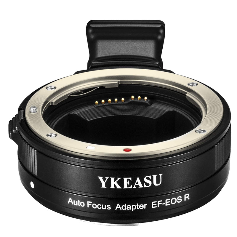 Ykeasu EF-EOS R Electronic Auto Focus Lens Mount Adapter with Weather Sealing, Fits for Canon EF/EF-S Lenses to Canon EOS R and EOS RP Cameras