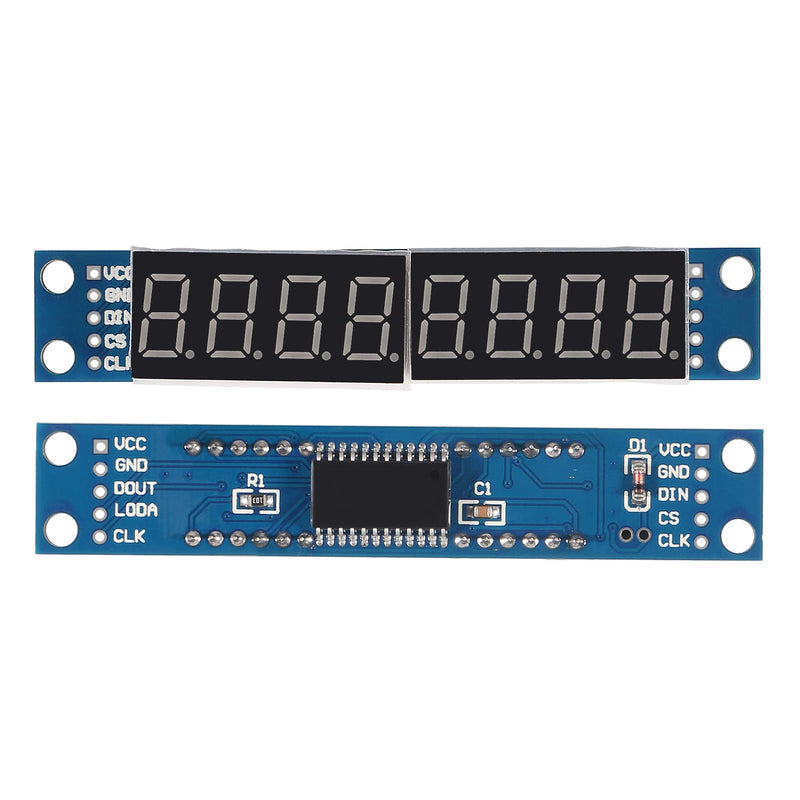 ACEIRMC 6pcs MAX7219 8-Digital 7-Segment Display Module LED Display Tube for Arduino MCU/51/AVR/STM32 Raspberry Pi ESP8266 Nodemcu