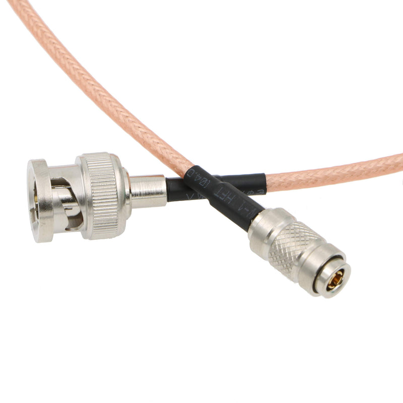 Alvin's Cables DIN 1.0 2.3 Mini BNC to BNC Male HD SDI 6G Double Shield Cable for Blackmagic HyperDeck Shuttle Easier to Plug and Unplug
