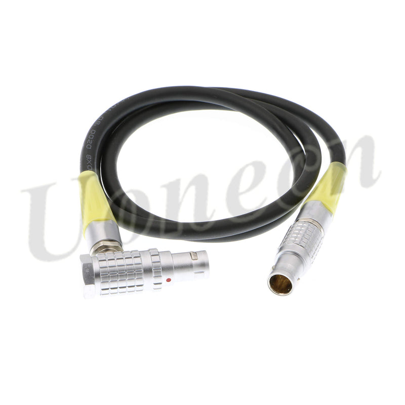 Uonecn Preston FIZ Wireless Follow Focus Motor Cable 7 Pin Male to Right Angle 7 Pin Male