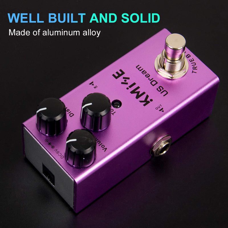 Electric Guitar Effect Pedal Mini Single Type DC 9V True Bypass