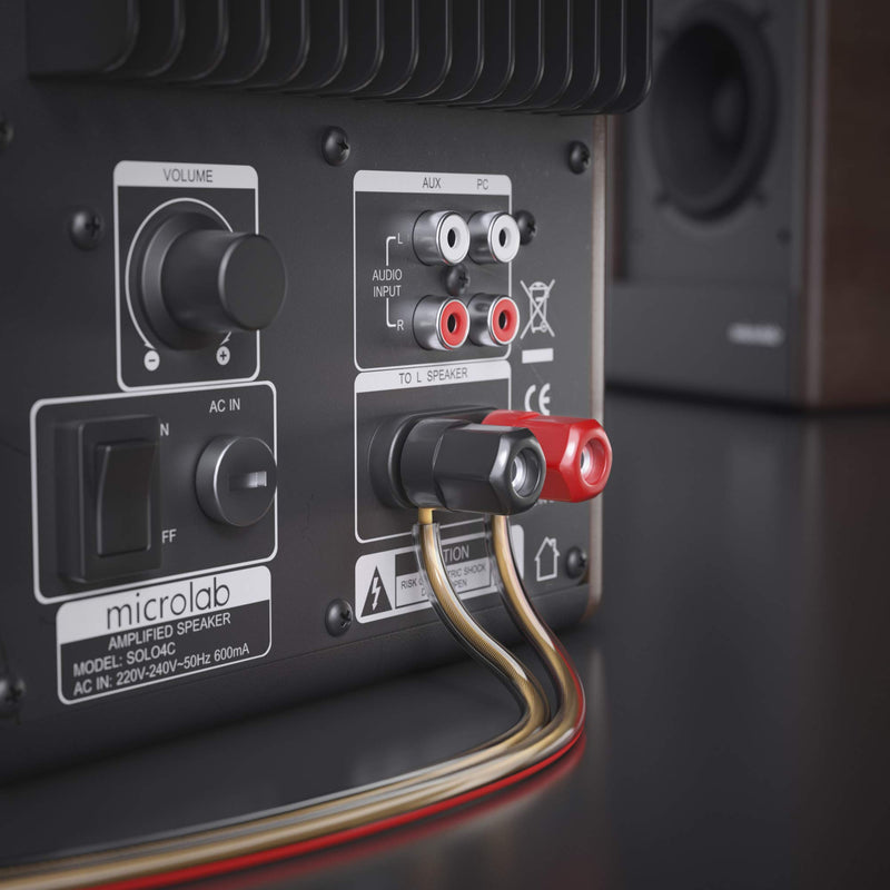 Manax SC22075T 10 Boxes/Audio/Speaker Cable Twin Wire Leads 2 X 0.75 mm² 10 m Transparent