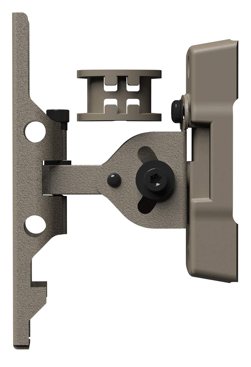 Cuddeback Genius Pan Tilt Lock Mount includes Universal Adapter and Mounting Screws