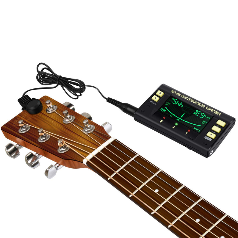 NEUMA Metronome Tuner for Guitar, Bass, Violin, Ukulele, Chromatic Instruments, 3 in 1 Digital Tuner Tone Generator