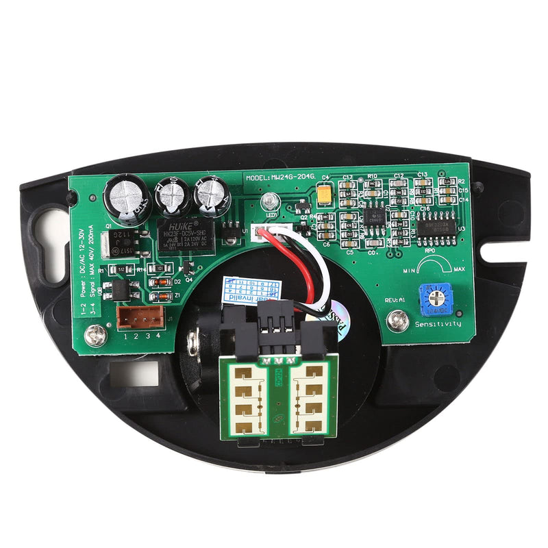 UHPPOTE Request to Exit Microwave Sensor Motion Detector (Black) Black