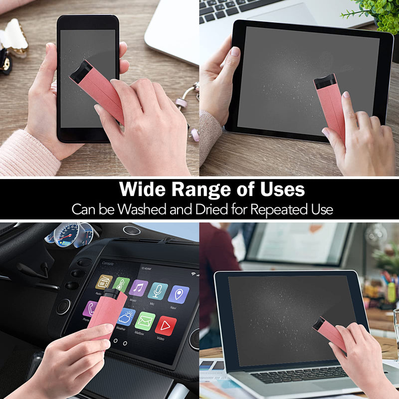 [AUSTRALIA] - 3 Pcs Fingerprint Proof Screen Cleaner, 3 in 1Touchscreen Mist Cleaner Spray Wipe Soft Fiber Flannel, Safe for All Phones Glasses Tablet Laptop TV Watch Screens(Black&Blue&Pink) Blue&black&pink 
