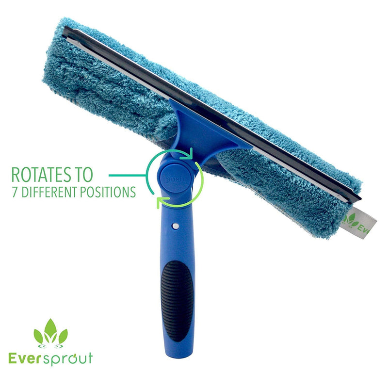 EVERSPROUT Swivel Squeegee with Extension Pole (Attachment Only - No Pole) Attachment Only - No Pole