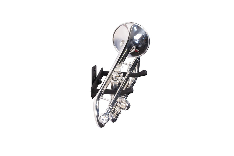 String Swing Horizontal Wall Mount Trumpet Holder - Stand for all Trumpets Including Piccolo and Pocket Trumpet - Musical Instruments Safe without Hard Cases - Made in USA