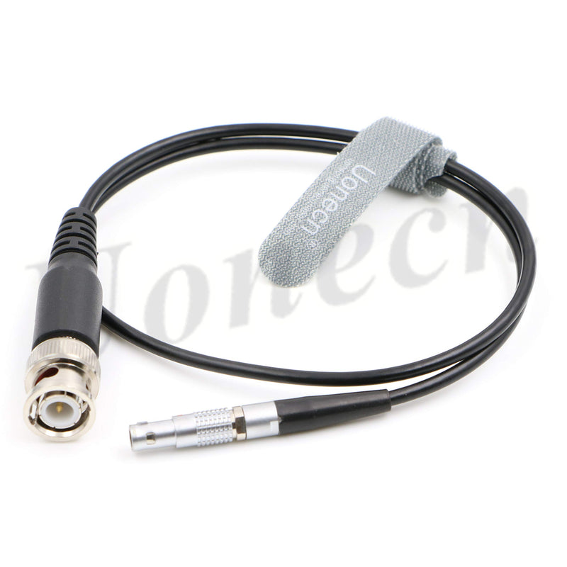 Uonecn Red Epic Scarlet Camera Cable Flexible Thin 4 Pin Male to BNC Plug Timecode Audio Cable