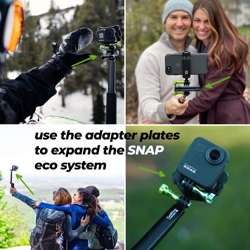 SNAP Mount PRO – Magnetic Action Camera Mount for GoPro Compatible with GoPro Hero, GoPro Max, DJI Osmo Action