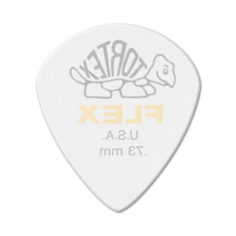 Jim Dunlop Tortex Flex Jazz III XL .73mm 12 Pack Guitar Picks (466P.73)