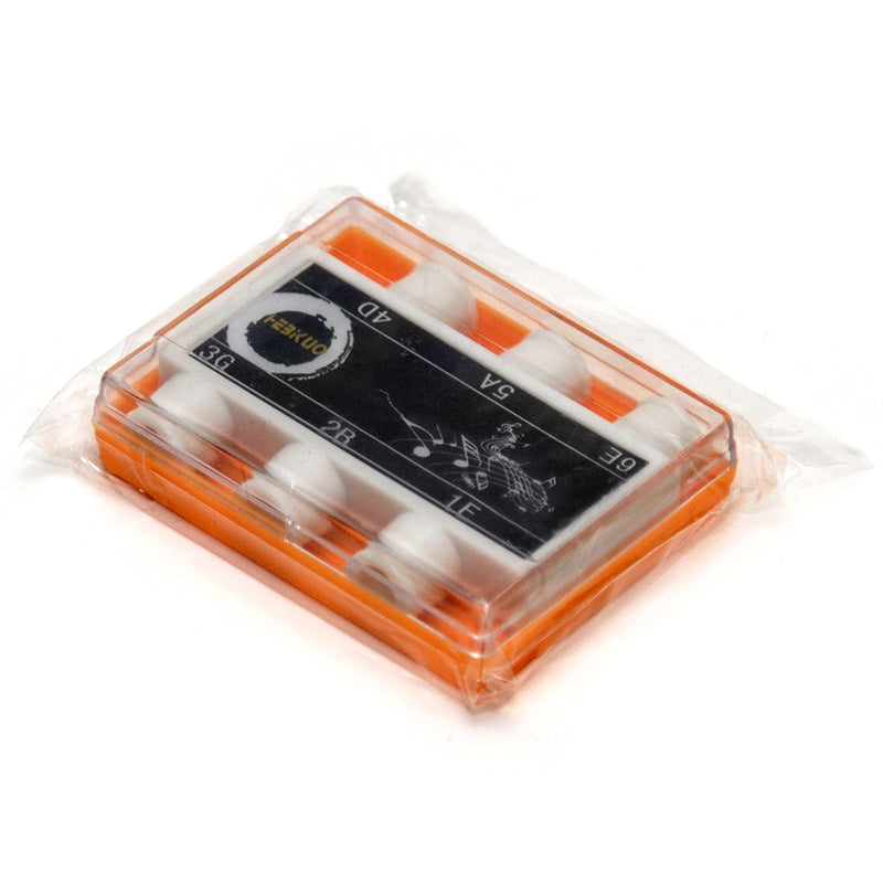 Elagon UK (GTP) Quality Guitar Pitch Pipe Tuner. 01-orange