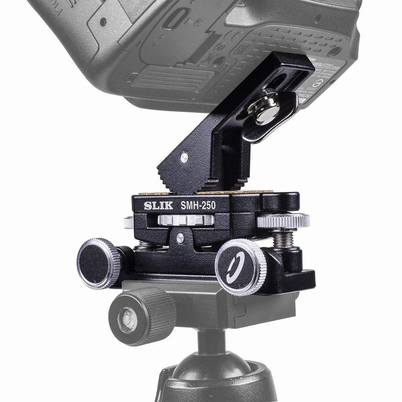 SLIK SMH-250 Micro Movement Adjust Tripod Head, Black (618-804) Micro Adjustment Head