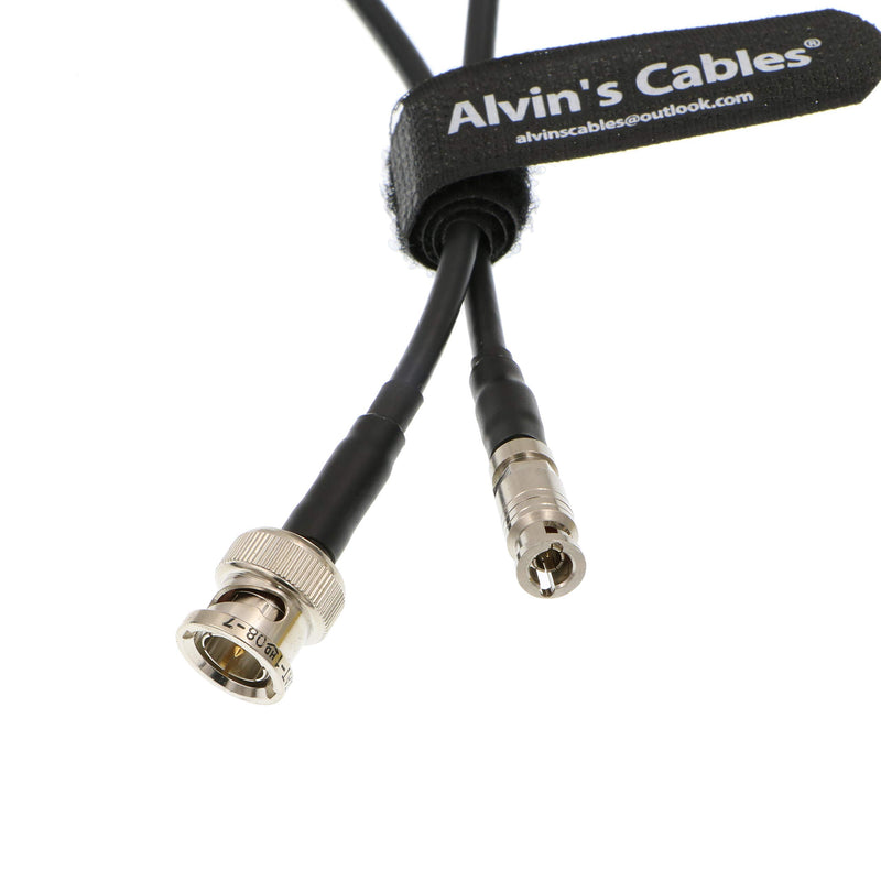 Alvin's Cables Micro BNC Male High Density BNC to BNC Male 6G HD SDI Coaxial Cable for Blackmagic Video Assist 75 Ohm