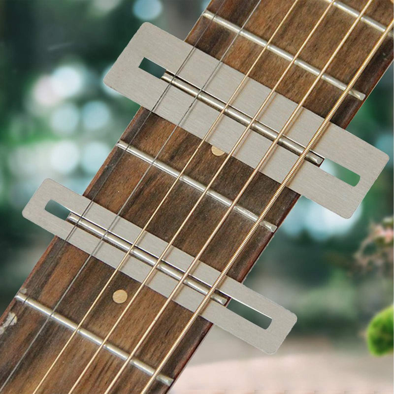 Guitar Fingerboard Luthier Tool Set Including Guitar Fret Crowning Luthier File, Fret Leveling Beam Sanding Leveler Beam and Fingerboard Guard Protectors for Guitar Bass with Portable Storage Bag Guitar Luthier Tool Kit