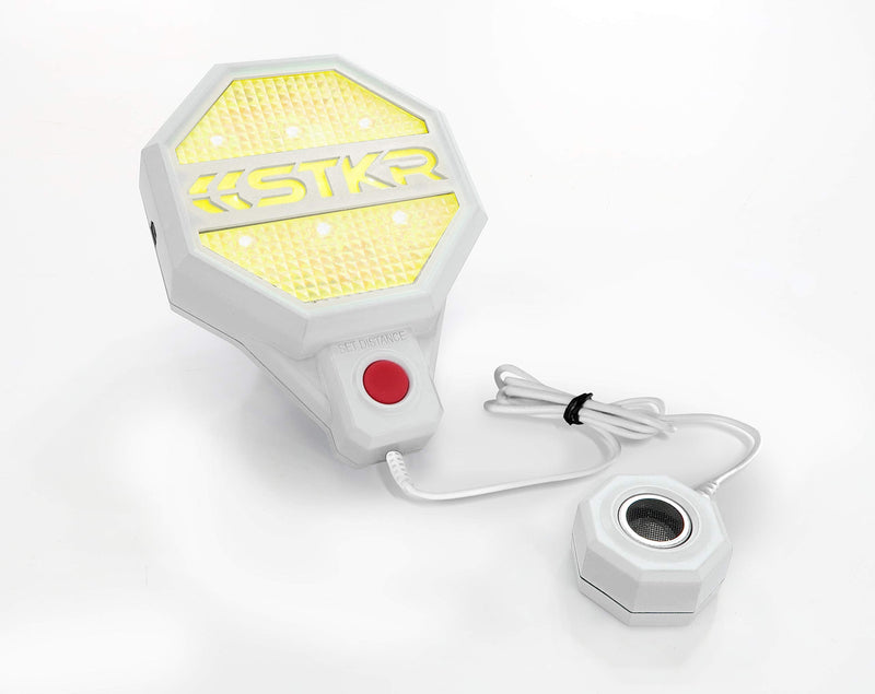 STKR Concepts 00-382 Adjustable Garage Parking Sensor Aid, White