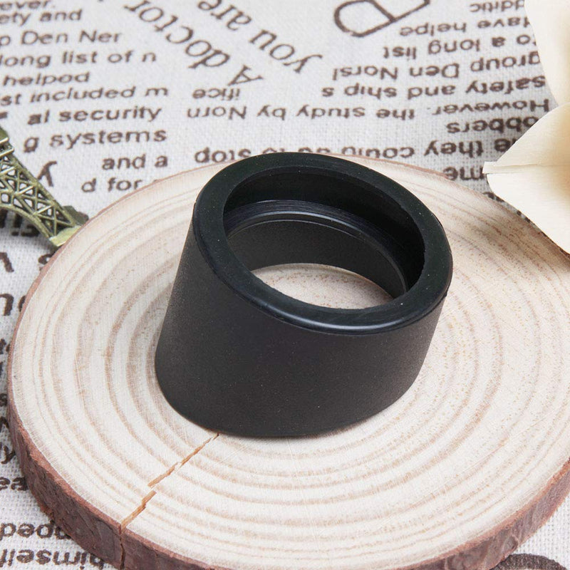 Acxico 2 pcs Rubber Eye Cover Guards Binocular Microscope Eyepiece Eye Cups for 32-35mm