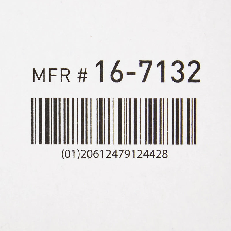 McKesson Frosted Glass Microscope Slides with Ground Edges, 1" x 3" x 1 mm, 72 Count